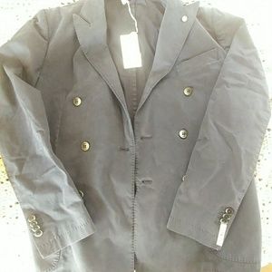 Italian custom suede blazer
